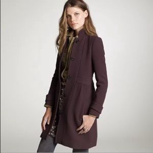J.Crew Colletta Plum Coat